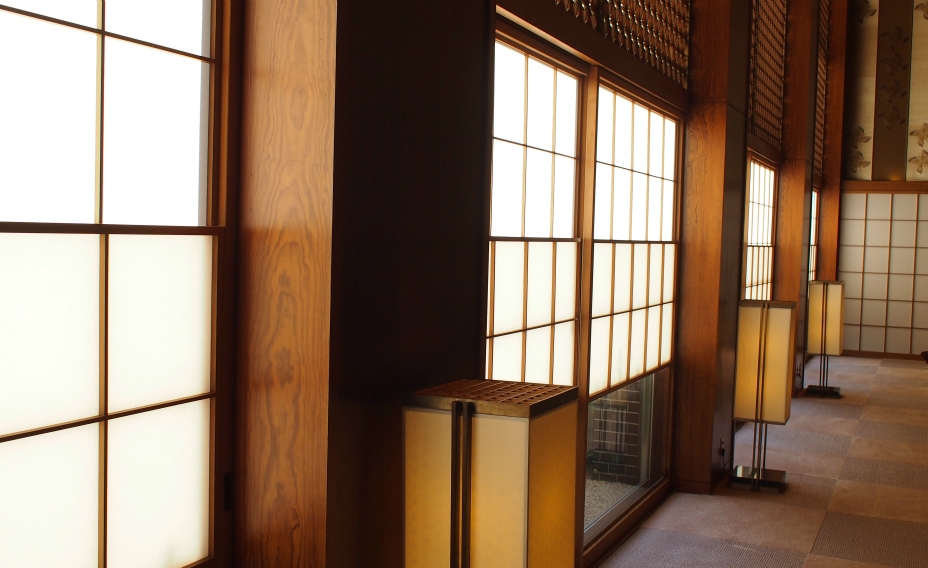 Shoji Screens in Hallway